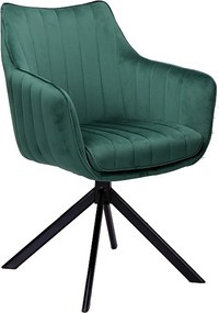 Krzesło AZALIA VELVET zielone