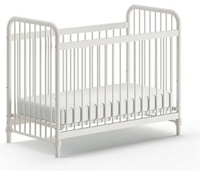 Białe metalowe łóżeczko 60x120 cm BRONXX – Vipack
