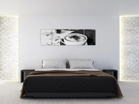 Obraz - Zimowe cappuccino (170x50 cm)