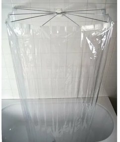 RIDDER 58200 Kabina prysznicowa składana Ombrella100 x 70 cm, przezroczysta