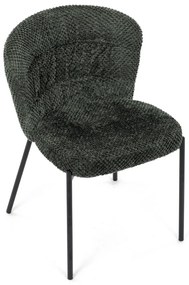 Zestaw krzeseł do jadalni Bouclé CT-W1077 GRN2, 4szt.
