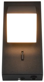 Kinkiet LED w kolorze matowej czerni Raglan – Trio