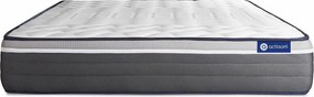 Materac Actiflex plus 135x190cm, Grubosc : 26 cm, sprezyny kieszeniowe i pianka z pamiecia ksztaltu, Bardzo wysoki, 7 stref komfortu