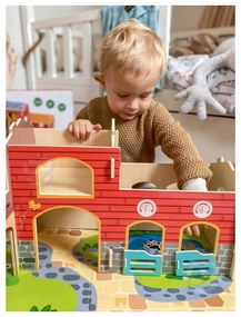 Woopie green mega farma figurki zwierząt stajnia obora kurnik 18 el.