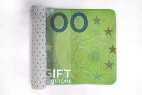 Dywanik łazienkowy antypoślizgowy Dywanik łazienkowy antypoślizgowy Banknot Euro Pieniądz
