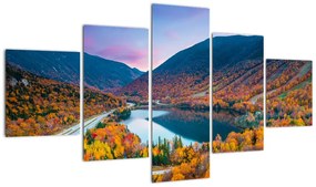 Obraz - White Mountain, New Hampshire, USA (125x70 cm)