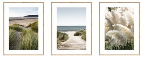 Obrazy zestaw 3 szt. 30x40 cm Beach – knor