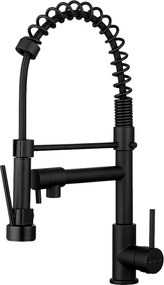 Big Pro Bateria zlewozmywakowa z główką prysznicową czarny - Essebagno