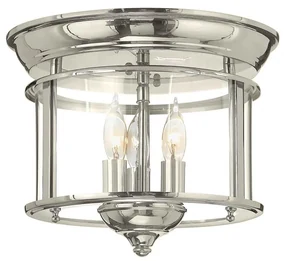 Hinkley HK-GENTRY-F-PN - Lampa sufitowa GENTRY 3xE14/40W/230V chrom błyszczący