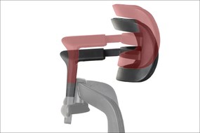 Fotel biurowy ERGONEW S1A czarny tkanina STEMA