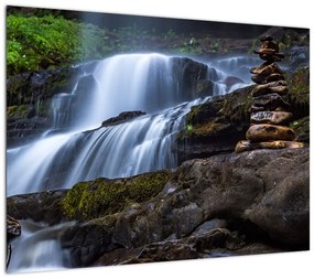 Obraz wodospadu (70x50 cm)