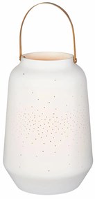 Biała porcelanowa LAMPA rozmiar XL (30 cm)