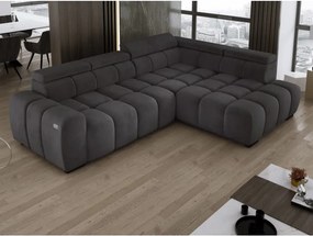 Narożnik BULL L Prawostronny z Elektryczną Regulacją SALVADOR 15 WERSAL