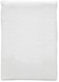 Biała pościel z bawełny organicznej 200x140 cm Wave Optical - Södahl