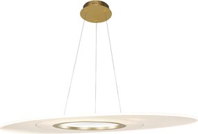 Pojedyncza lampa ledowa z okrągłym kloszem Eclipse No.1