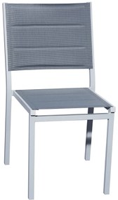 Krzesło ogrodowe DIVERSO aluminium bez podłokietników outlet