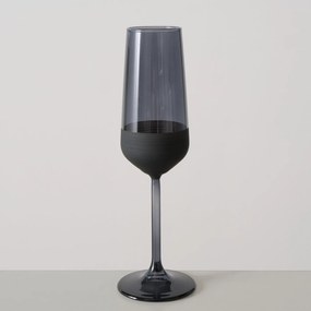 Kieliszek do szampana czarny MOLUNA, 195 ml