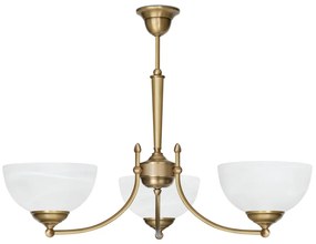 Stylowy złoty żyrandol mosiężny Y-S3AC