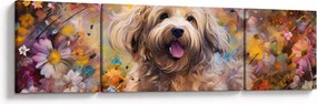 Obraz - Happy Dog II. (170x50 cm)