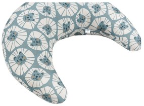 Niebieska poduszka do karmienia Denim Lions – Malomi Kids