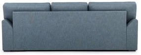 Niebieska rozkładana sofa 233 cm Janson – Scandic