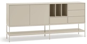 Kremowa komoda 220x98x45 cm Platt – Teulat