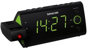 Sencor SRC 330 GN Radiobudzik z projektorem