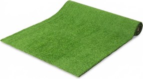 Outsunny Sztuczny trawnik 100x400cm z systemem odprowadzania wody, dywan z trawy o wysokości 10mm, zielony | Aosom PL