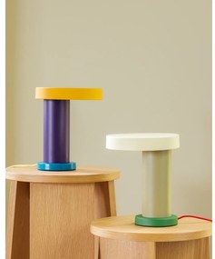 Fioletowa lampa stołowa LED ze ściemniaczem (wysokość 25 cm) Magic – Hübsch