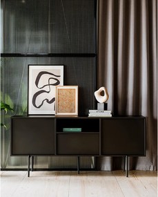 Komoda Bau 180 cm, minimalistyczna, płyta matowa