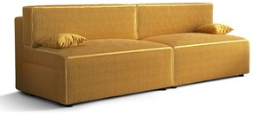 Żółta rozkładana sofa K5-L02