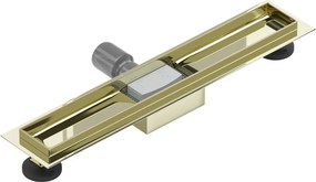 Mexen Flat korpus do odpływu liniowego 60 cm, złoty - 1515060