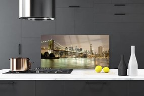 Szkło Dekoracyjne do Kuchni Światła Nocnego Mostu