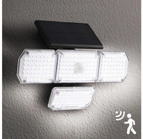 Brilagi - LED solarny kinkiet WALLIE LED/5W/5,5V IP65 z czujnikiem
