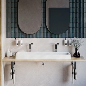 Umywalka ścienna / umywalka nablatowa BS6001