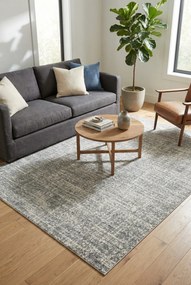 Szary prostokątny skandynawski dywan N0-R21