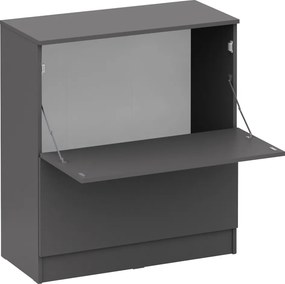 Pierzak BETTY 2, grafitowy