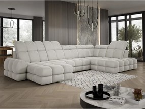 Narożnik TOLLO XL Prawostronny Elektryczna regulacja Tkanina SOLAR 03 WERSAL