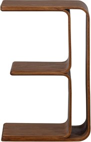 Stolik w dekorze orzecha 32x40 cm Frey – WOOOD