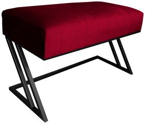 Ławka ZETA LOFT MG31 pufa podnóżek metal