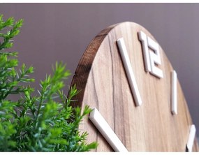 Zegar na ścianę nowoczesny efektowny okrągły cichy do kuchni salonu pokoju