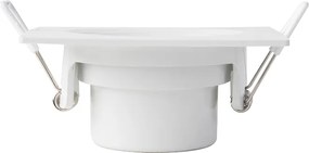 Zestaw 3 wpuszczanych reflektorów biały w tym LED 3-stopniowy ściemniacz - Miu