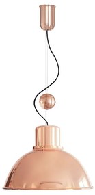 REFLEX MAXI Copper z regulacją lampa wisząca retro miedziana