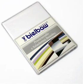 Prześcieradło bawełniane Bielbaw 160x210 białe GRENO