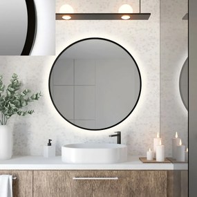 Lustro łazienkowe ZIRCON STANDARD 80 z oświetleniem LED BALTICA DESIGN