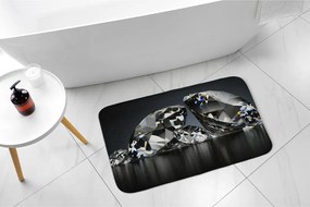 Dywanik antypoślizgowy do łazienki Dywanik antypoślizgowy do łazienki Diamenty