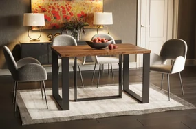 Stół rozkładany BORYS MAX 130(250)x85 dąb stirling ENDO