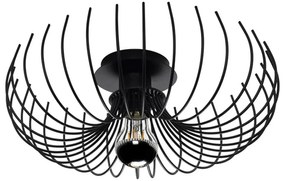 Czarna lampa wisząca ø 38 cm Opilio – Squid Lighting
