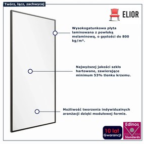 Panel lustrzany modułowy 70x140 K9-L53