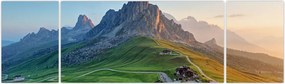 Obraz - Dolomity (170x50 cm)